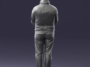 man in pose 0239 3d print ready 3D Print Model