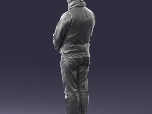man in pose 0239 3d print ready 3D Print Model