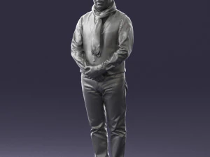 man in pose 0239 3d print ready 3D Print Model