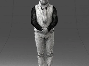 man in pose 0239 3d print ready 3D Print Model