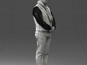 man in pose 0239 3d print ready 3D Print Model