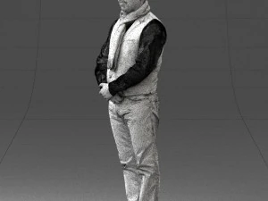 man in pose 0239 3d print ready 3D Print Model