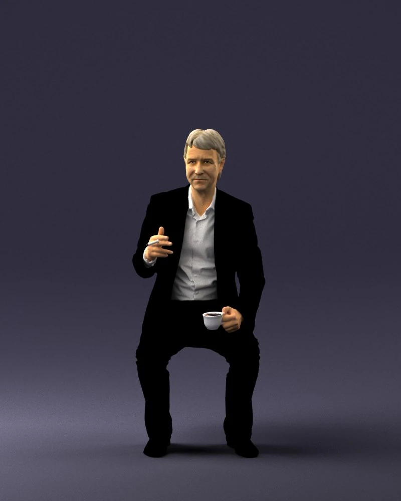 man in pose 0240 3D Model .c4d .max .obj .3ds .fbx .stl .blend 
