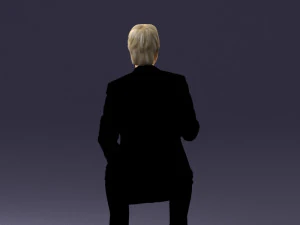 man in pose 0240 3D Model
