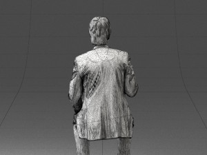 man in pose 0240 Modelo 3D
