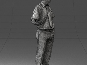 man in pose 0245 3d print ready 3D Print Model