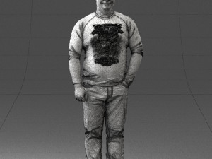 man n pose 0249 3D Модель