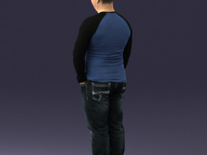man in pose 0249 3d print ready 3D 打印模型