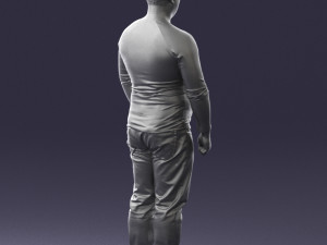 man in pose 0249 3d print ready 3D 打印模型