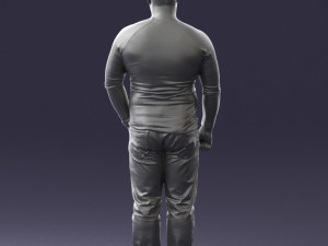 man in pose 0249 3d print ready 3D 打印模型