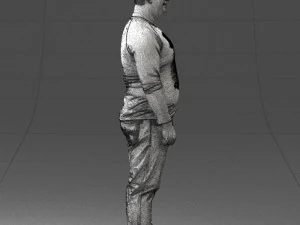 man in pose 0249 3d print ready 3D Print Model