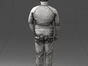 man in pose 0249 3d print ready 3D 打印模型