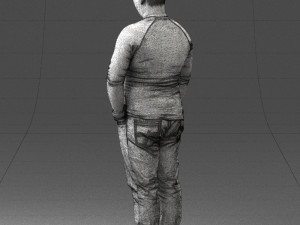 man in pose 0249 3d print ready 3D 打印模型