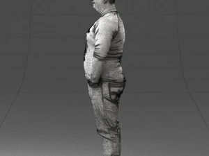 man in pose 0249 3d print ready 3D Print Model