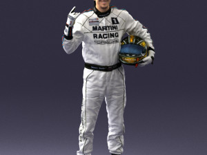 man in motorcycle clothes 0268 Modello 3D