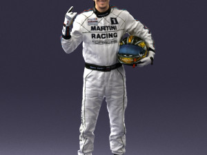 man in motorcycle clothes 0268 Modello 3D