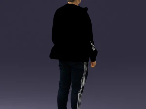 man in pose 0274 3D Model