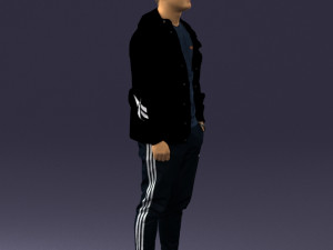 man in pose 0274 3d print ready 3D Print Model