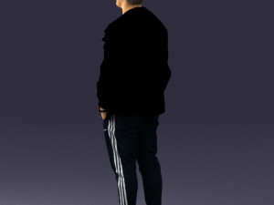 man in pose 0274 3d print ready 3D Print Model