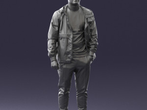 man in pose 0274 3d print ready 3D Print Model