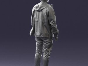 man in pose 0274 3d print ready 3D Print Model