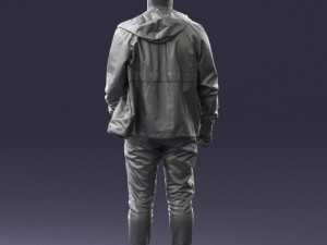 man in pose 0274 3d print ready 3D Print Model