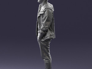 man in pose 0274 3d print ready 3D Print Model