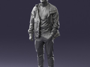 man in pose 0274 3d print ready 3D Print Model