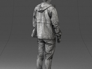 man in pose 0274 3d print ready 3D Print Model