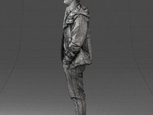 man in pose 0274 3d print ready 3D Print Model