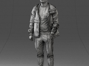 man in pose 0274 3d print ready 3D Print Model