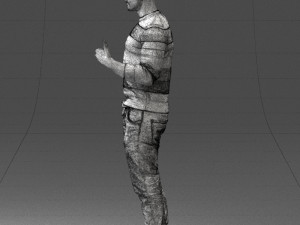 man in pose 0282 3D मॉडल