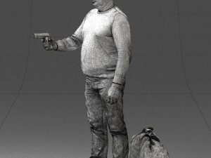 man with 0286 3d print ready 3D Baskı Modeli