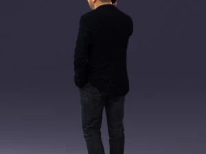 man with phone 0287 3d print ready 3D Print Model