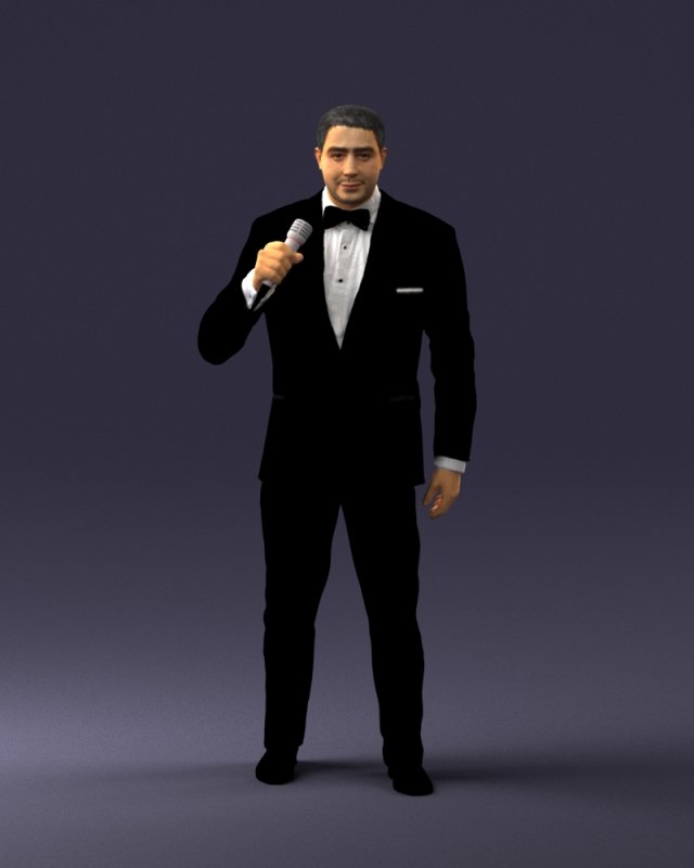 man in pose 0288 Modelo 3D .c4d .max .obj .3ds .fbx .stl .blend 