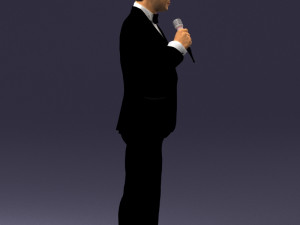 man in pose 0288 Modelo 3D