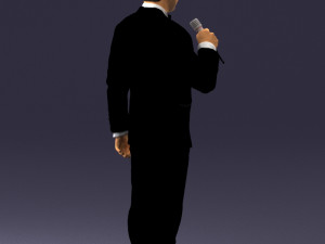 man in pose 0288 Modelo 3D