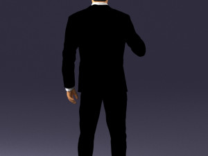 man in pose 0288 Modelo 3D