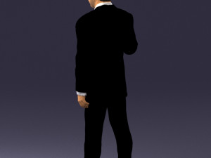 man in pose 0288 Modelo 3D
