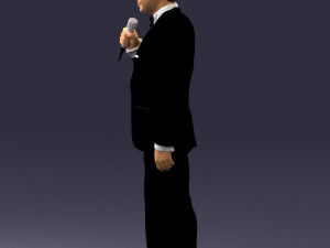 man in pose 0288 Modelo 3D