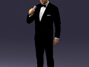 man in pose 0288 Modelo 3D