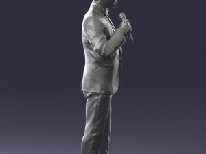 man in pose 0288 Modelo 3D