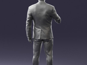 man in pose 0288 Modelo 3D