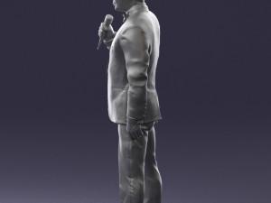 man in pose 0288 Modelo 3D