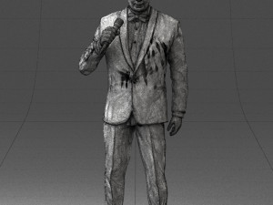 man in pose 0288 Modelo 3D