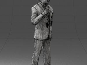 man in pose 0288 Modelo 3D