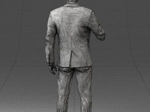 man in pose 0288 Modelo 3D