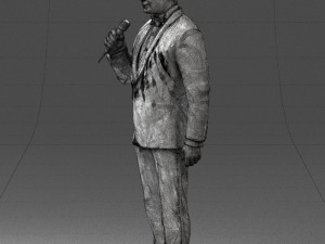 man in pose 0288 Modelo 3D