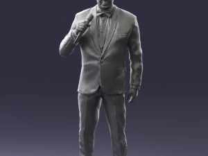 man in pose 0288 3d print ready 3D Print Model