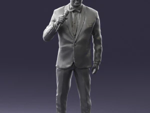 man in pose 0288 3d print ready 3D Print Model